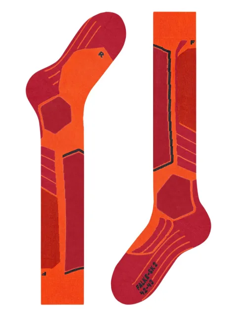 Falke geometric-patterned knee-high socks