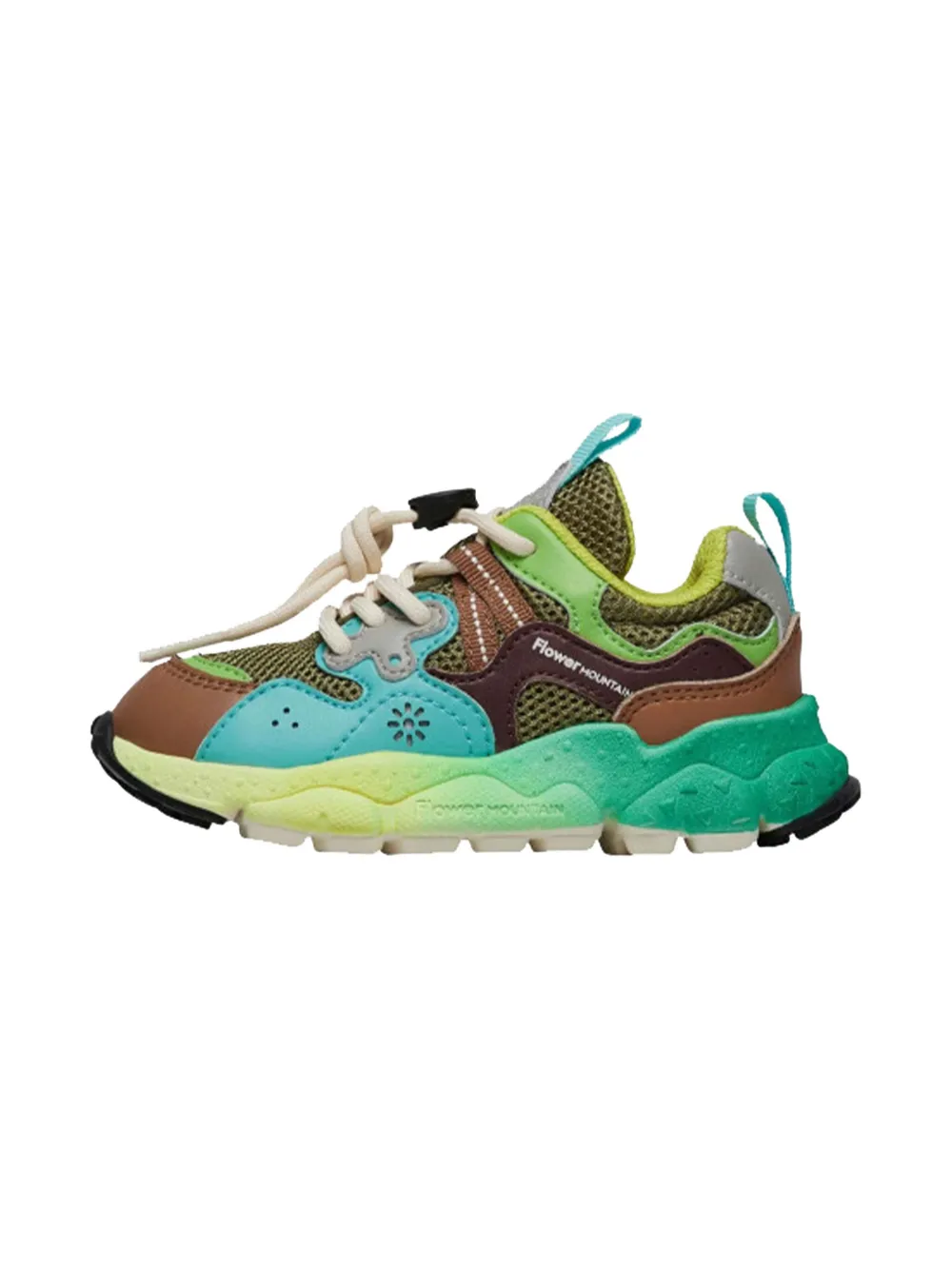 NATURINO Flower Mountain sneakers - Bruin