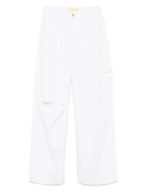 ICON DENIM Poppy Jeans | White | FARFETCH