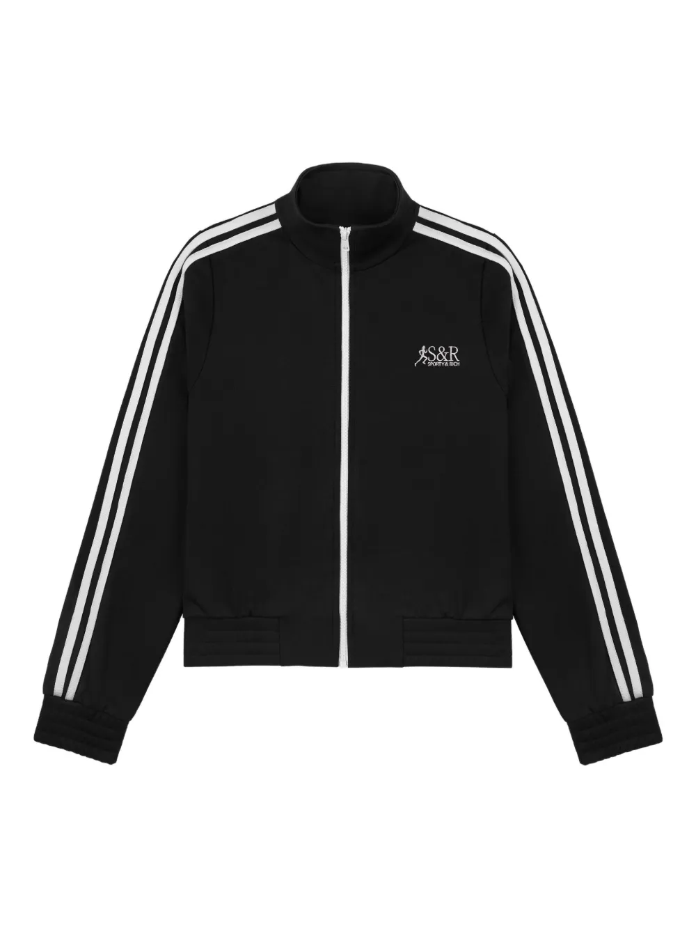 Sporty & Rich Runner Elio track jacket Zwart