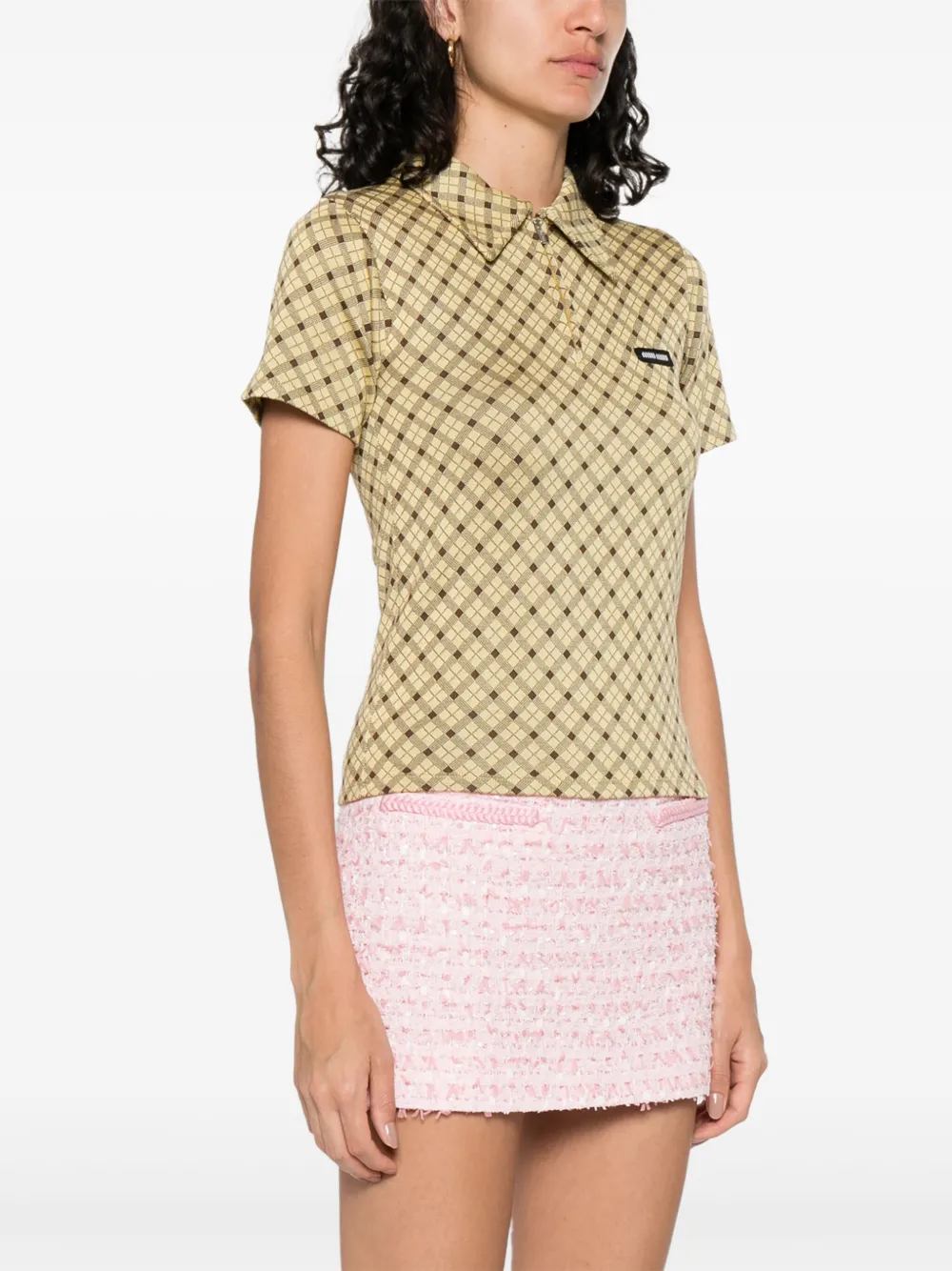 Miu Geruite polotop Geel