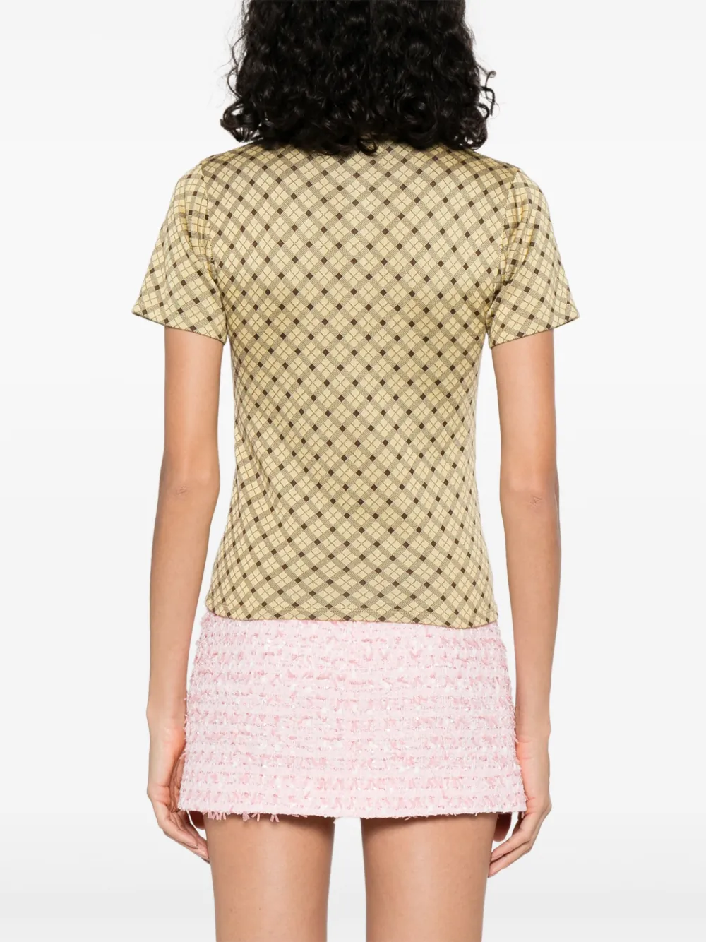 Miu Geruite polotop Geel