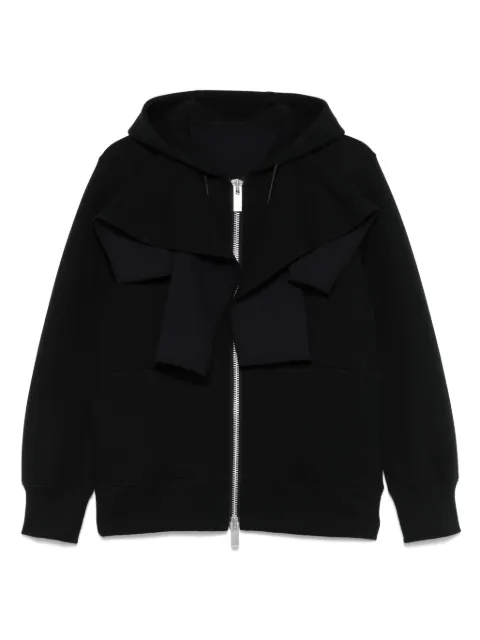 sacai jersey hoodie