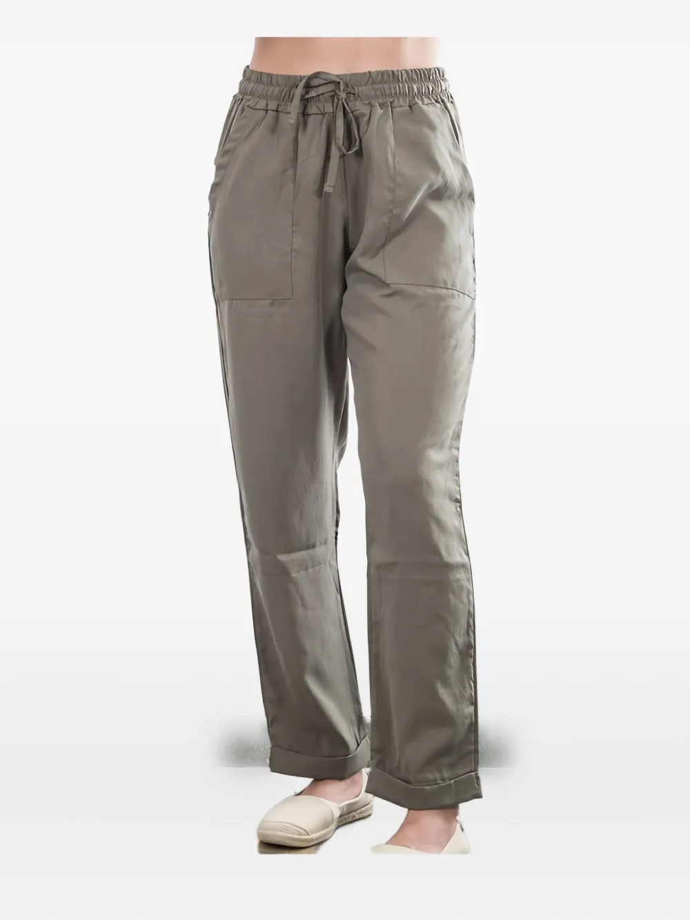 DIMENSIONE DANZA drawstring-waist pants | gris | Image 1