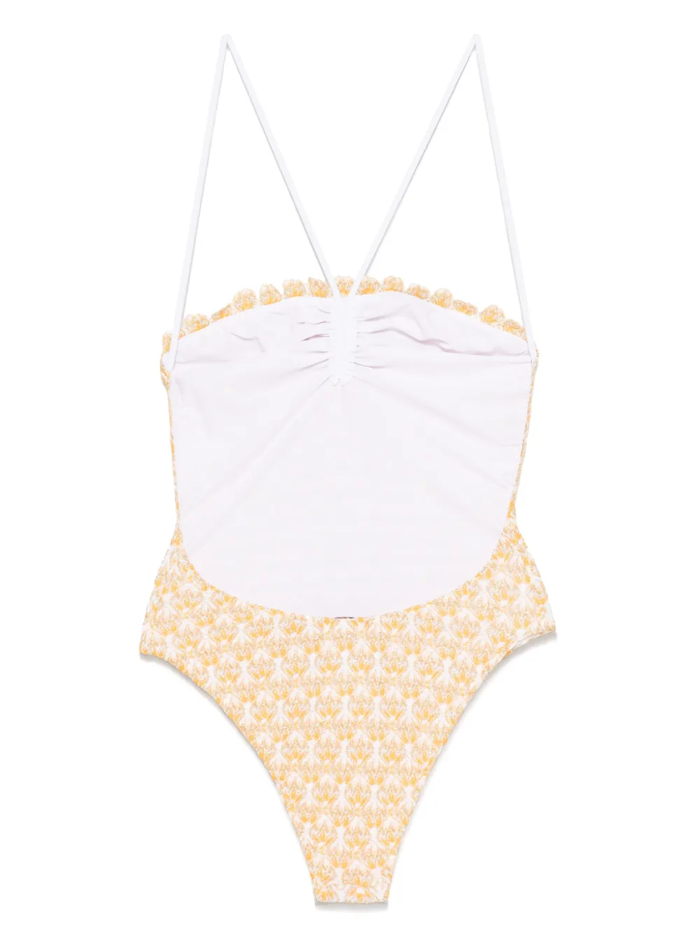 Missoni Lace Raschel badpak Geel