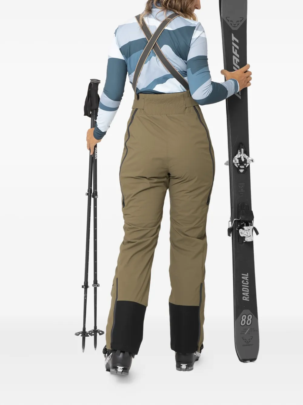 LAMUNT straight-leg salopettes - Beige