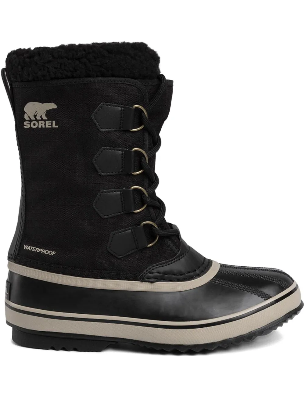 SOREL logo-print boots Black