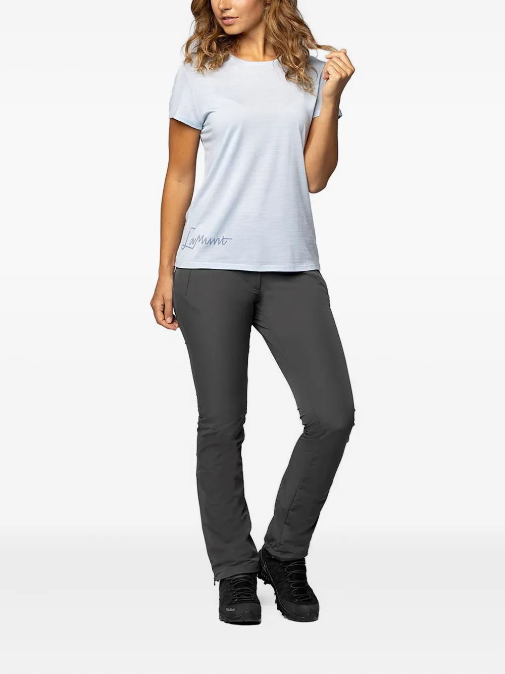 LAMUNT elasticated-waist trousers - Bruin