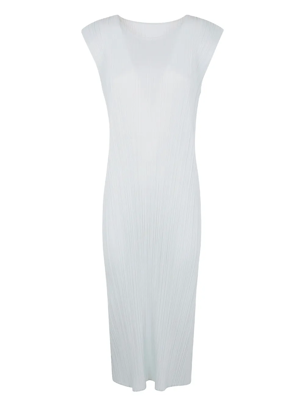Issey Miyake Monthly Colors: April Midi Dress In White