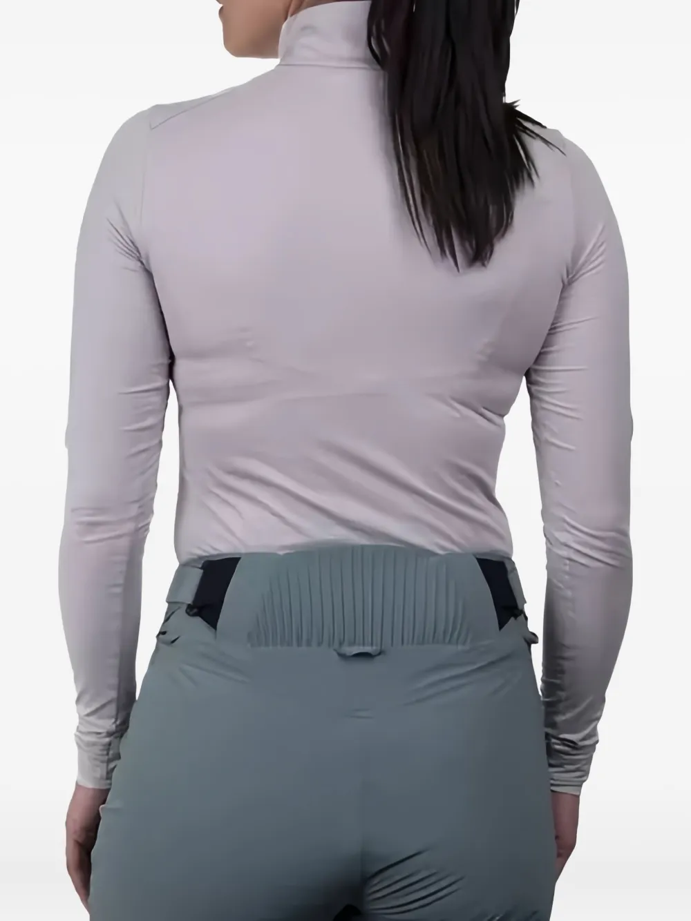 Kjus Logo-print Ski Top In Gray