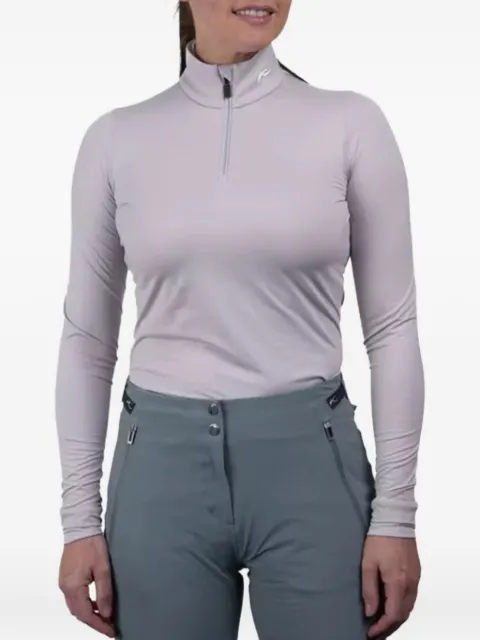 KJUS logo-print ski top