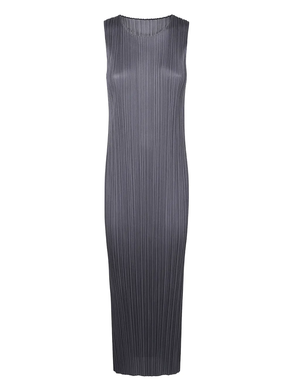 Pleats Please Issey Miyake Jurk met plissé effect Grijs