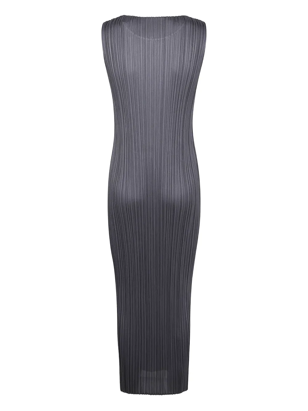 Pleats Please Issey Miyake plissé-effect dress - Grijs