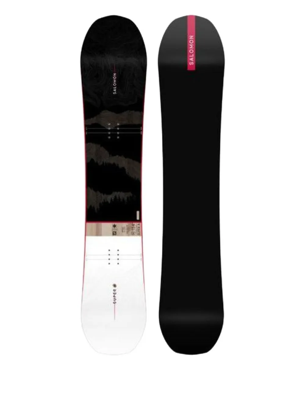 Salomon  Super 8 snowboard | Black | Image 1
