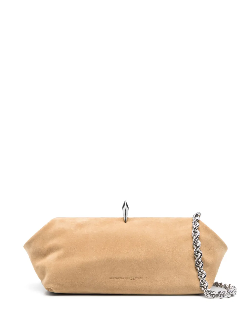 Benedetta Bruzziches leather clutch bag - ニュートラル Benedetta Bruzziches leather clutch bag - ニュートラル