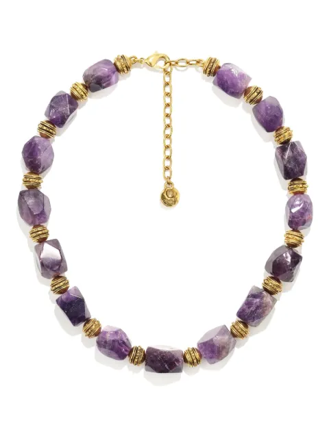 Goossens amethyst bead necklace
