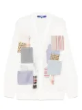 Junya Watanabe MAN linen cardigan - White