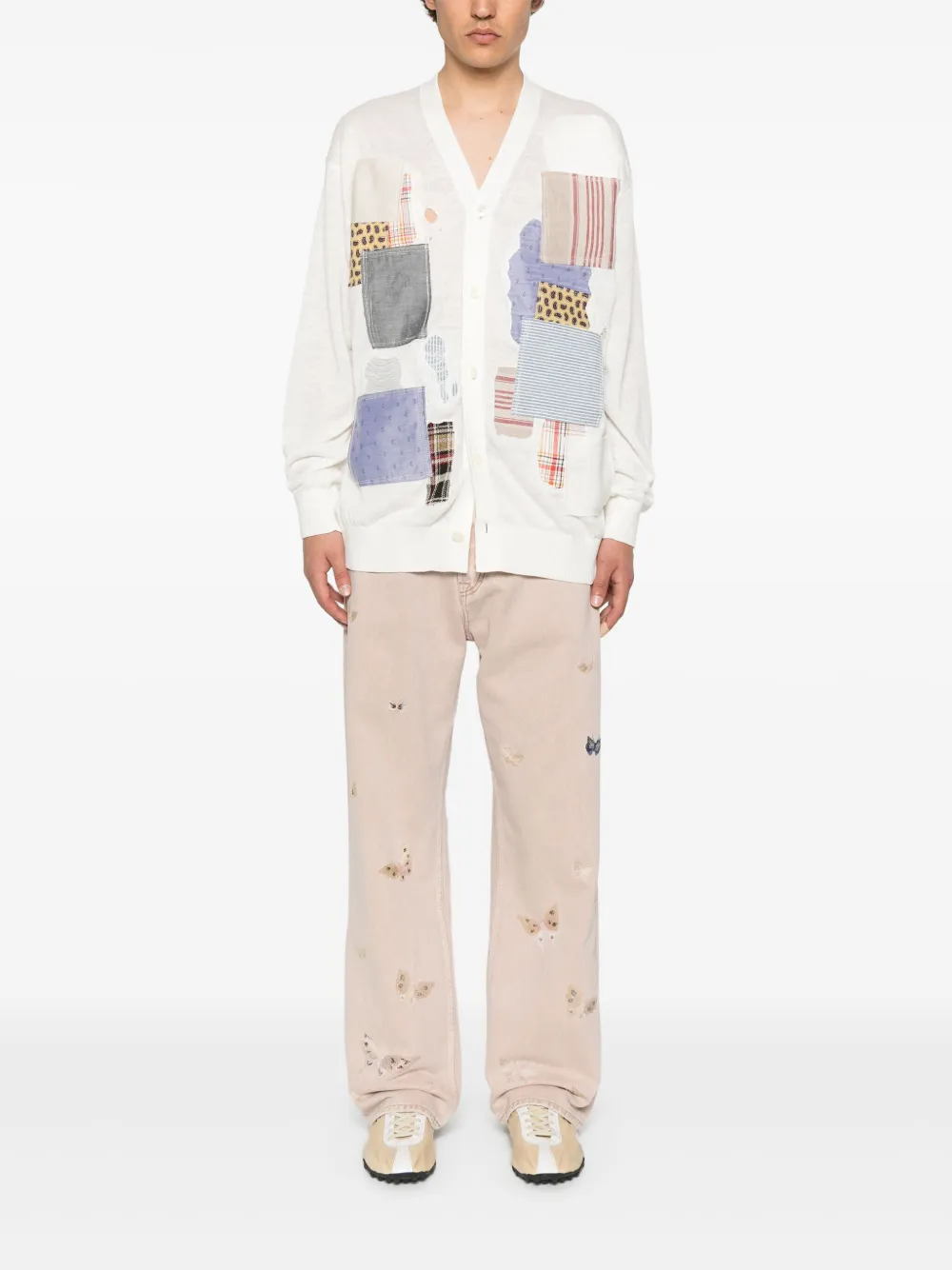 Junya Watanabe MAN cárdigan de lino | Cárdigans | Image 2