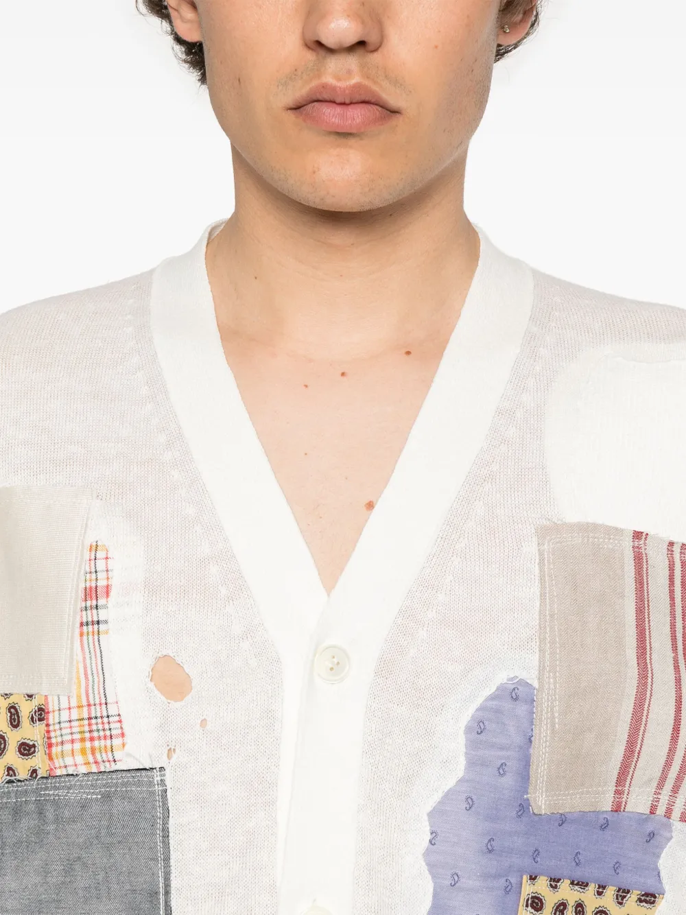 Junya Watanabe MAN Linnen vest Wit
