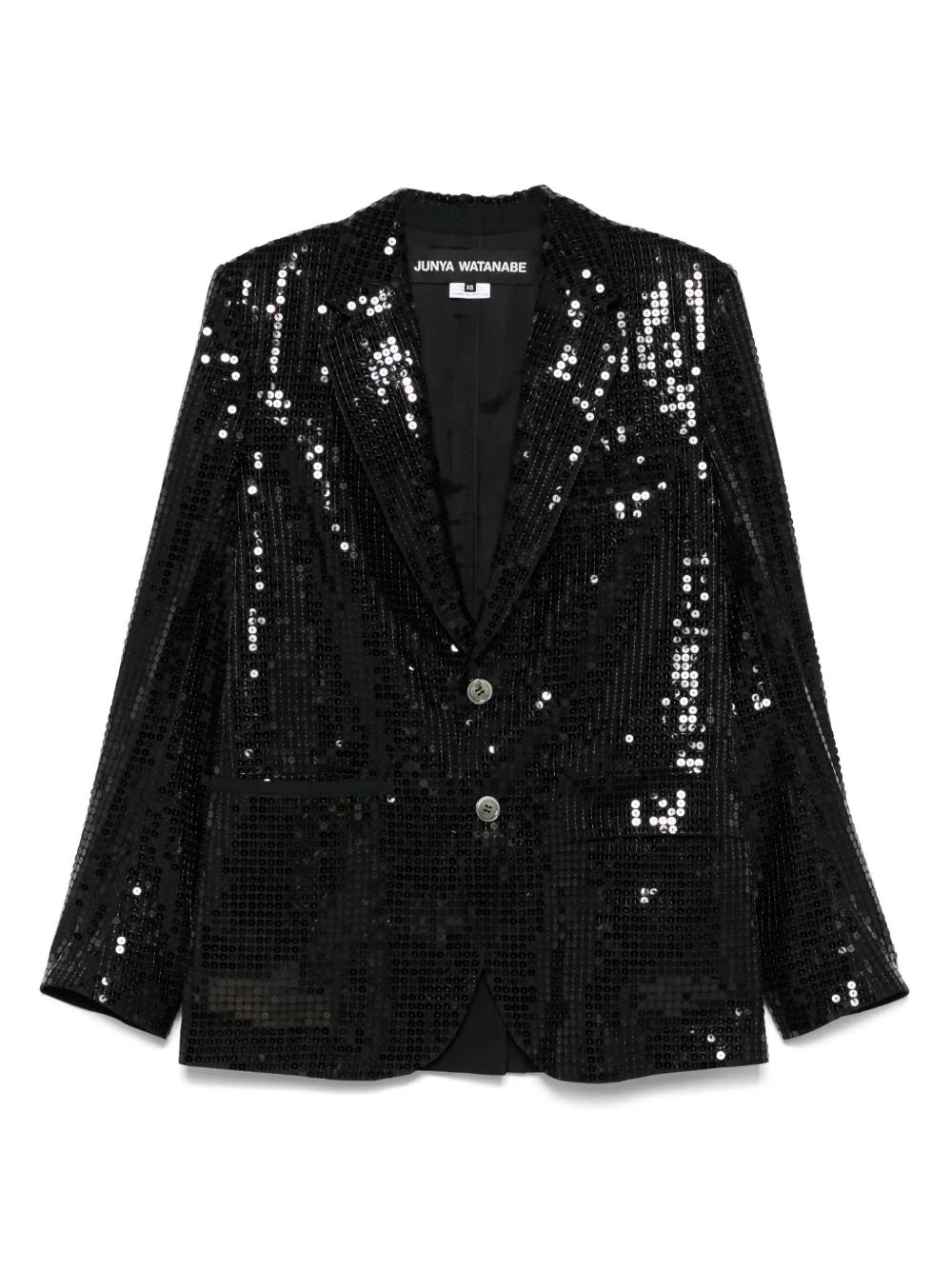 Junya Watanabe sequin-embellished blazer | Black | Image 1