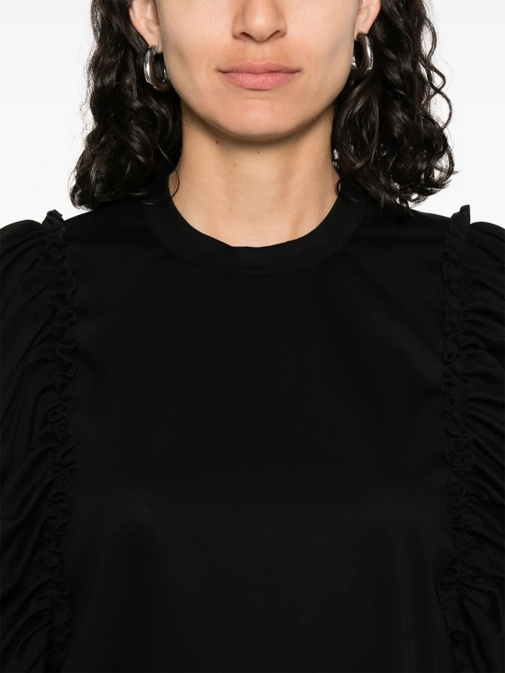 NOIR KEI NINOMIYA PUFF-SLEEVES T-SHIRT