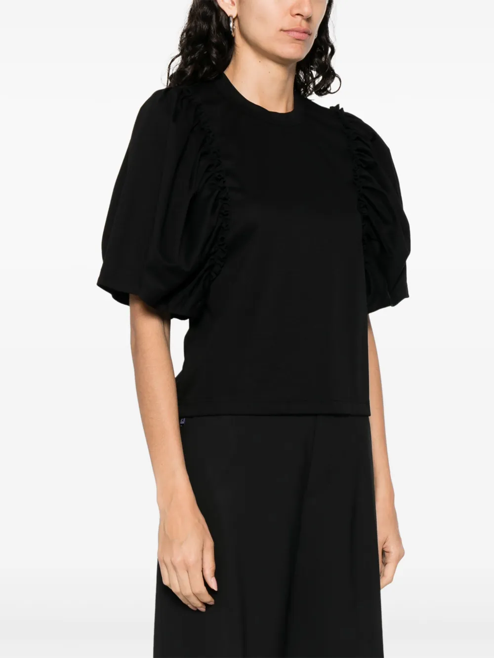 NOIR KEI NINOMIYA PUFF-SLEEVES T-SHIRT