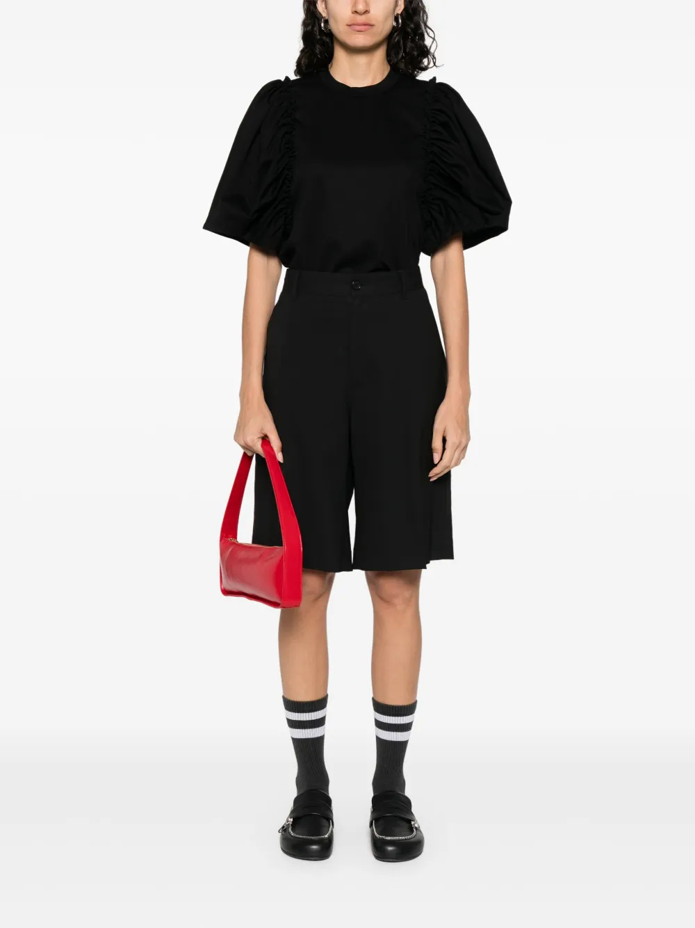 NOIR KEI NINOMIYA PUFF-SLEEVES T-SHIRT