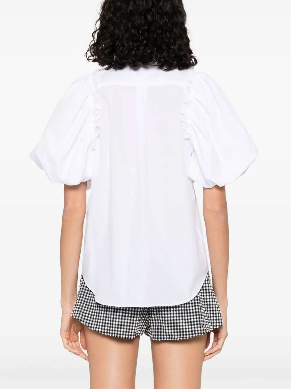 NOIR KEI NINOMIYA PUFF-SLEEVES SHIRT 