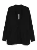 Rick Owens virgin-wool blouse - Black