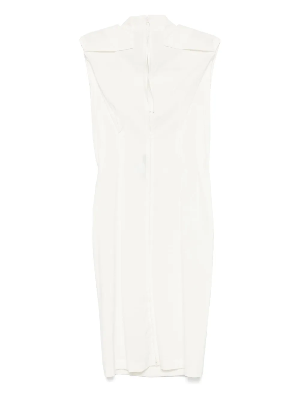 Issey Miyake Gedrapeerde jurk - Beige
