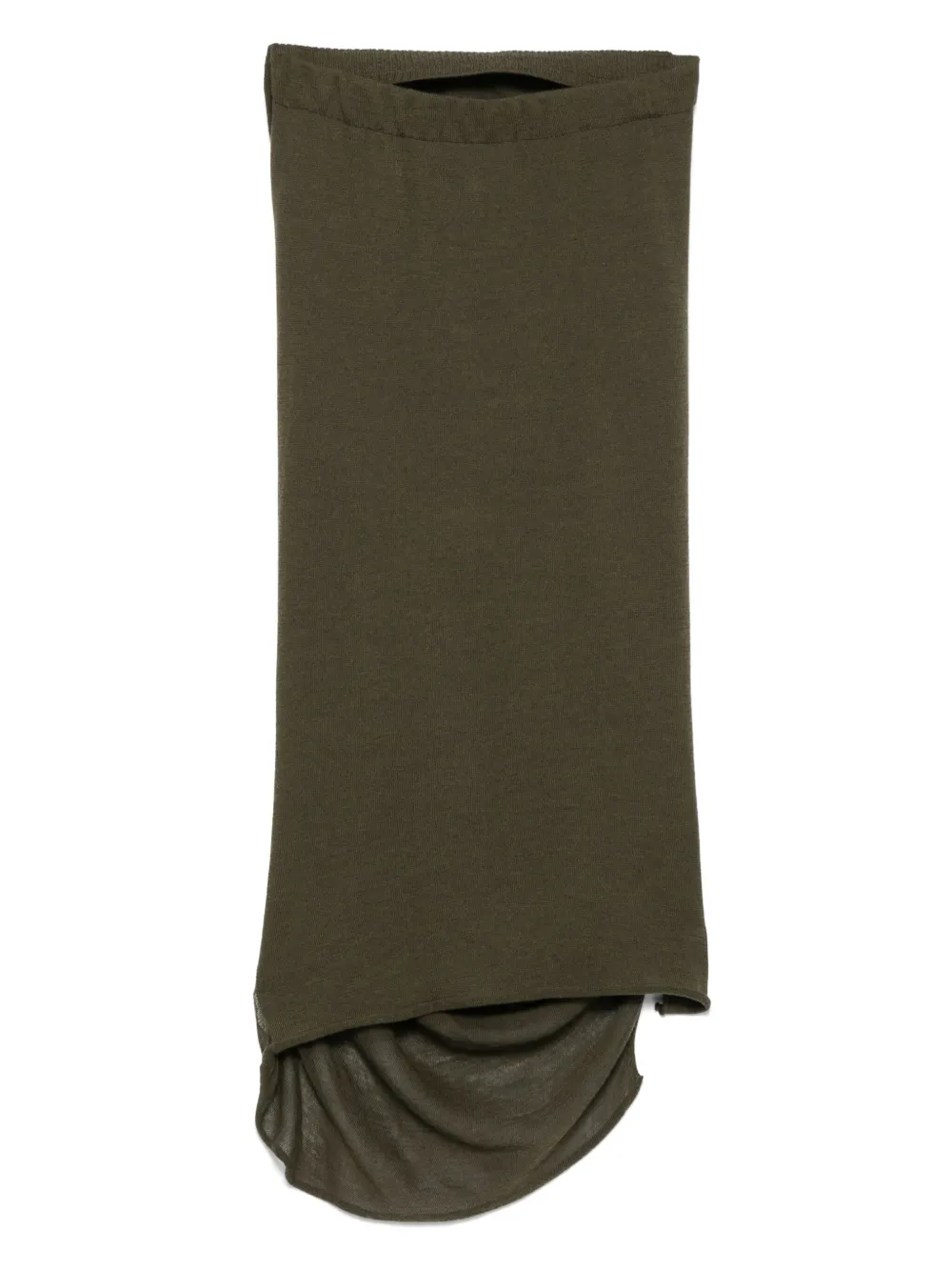 Issey Miyake Ambiguous midi-rok - Groen