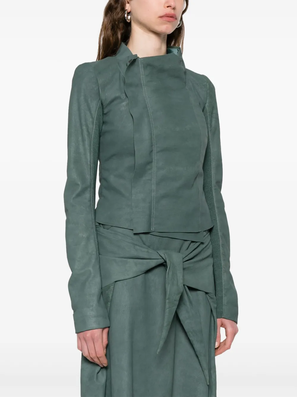 Rick Owens Hollywood bikerjack Groen