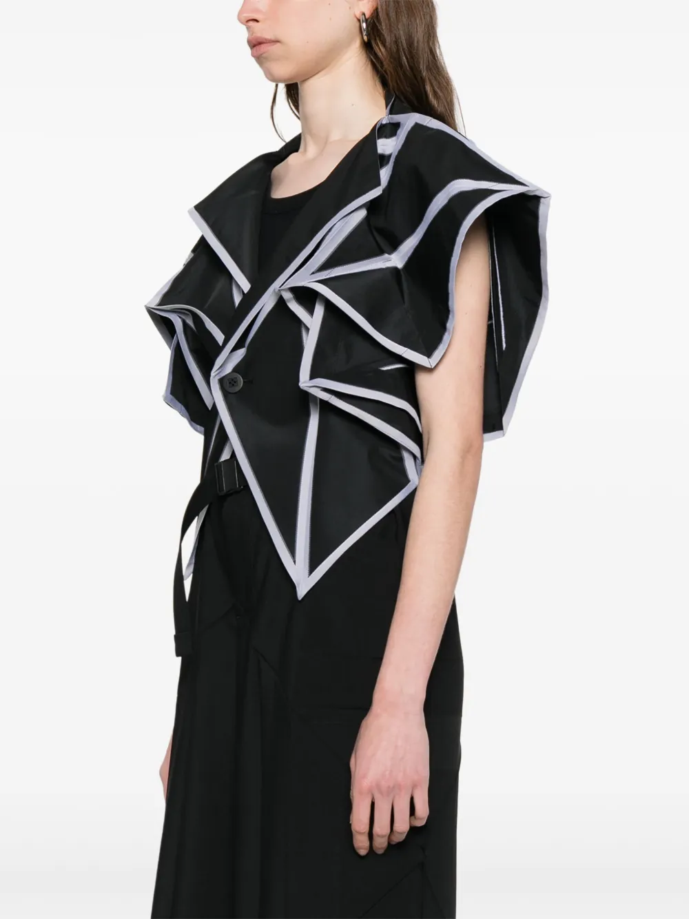 132 5. Issey Miyake Jacke Aus No.5-jacquard