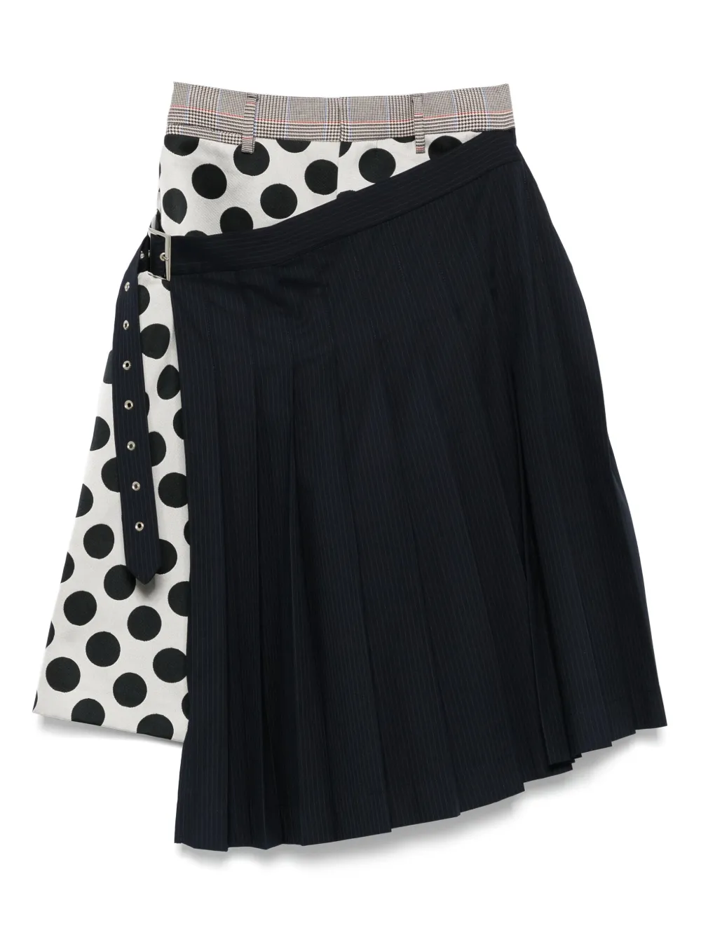 Charles Jeffrey Loverboy Geplooide shorts met stippen Blauw