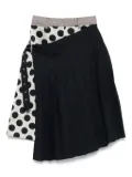 Charles Jeffrey Loverboy polka-dot pleated shorts - Blue