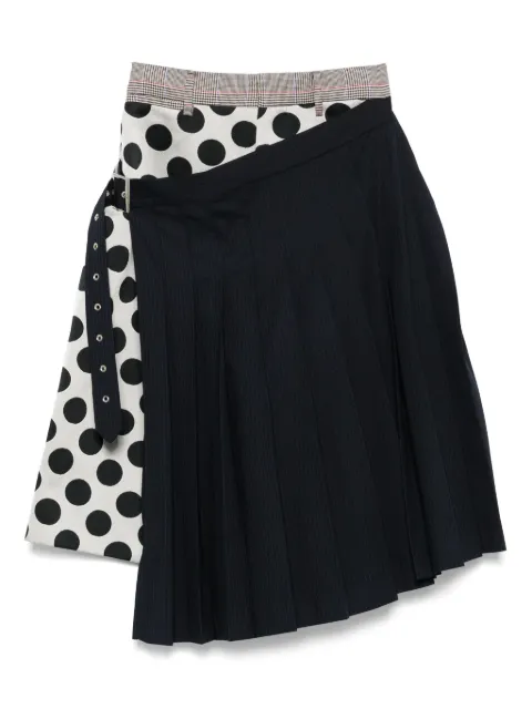 Charles Jeffrey Loverboy polka-dot pleated shorts