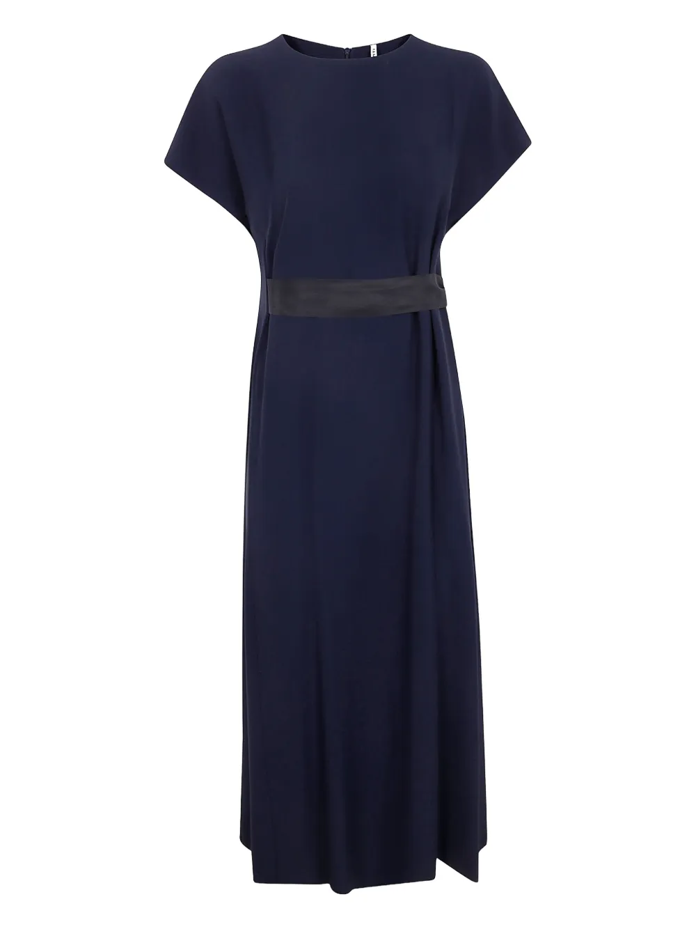 belted midi dress