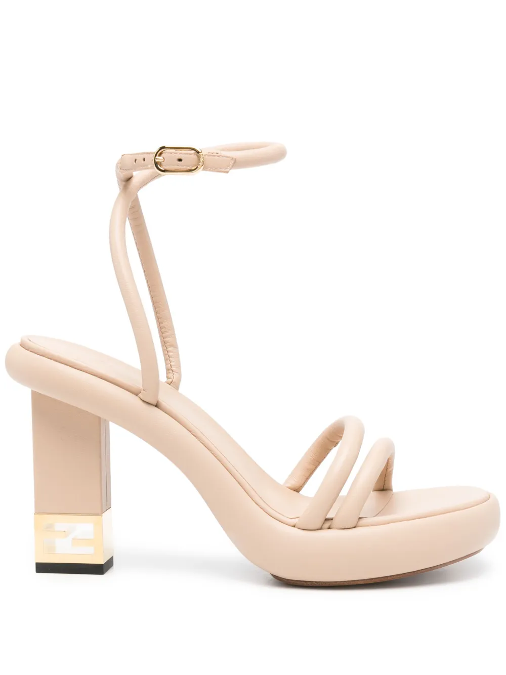 90mm logo-heel sandals