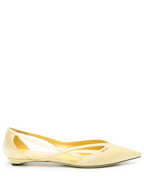 Prada Pre-Owned zapatillas con aberturas
