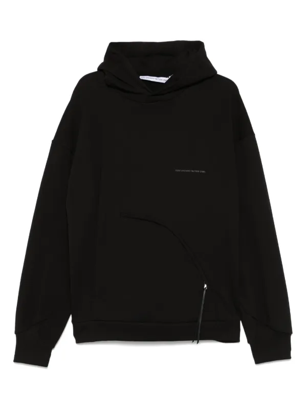 Post Archive Faction コットン パーカー | ブラック | FARFETCH JP