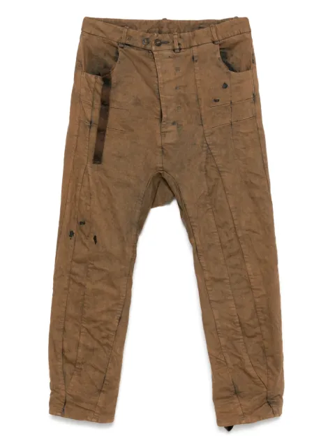 Boris Bidjan Saberi drop-crotch jeans