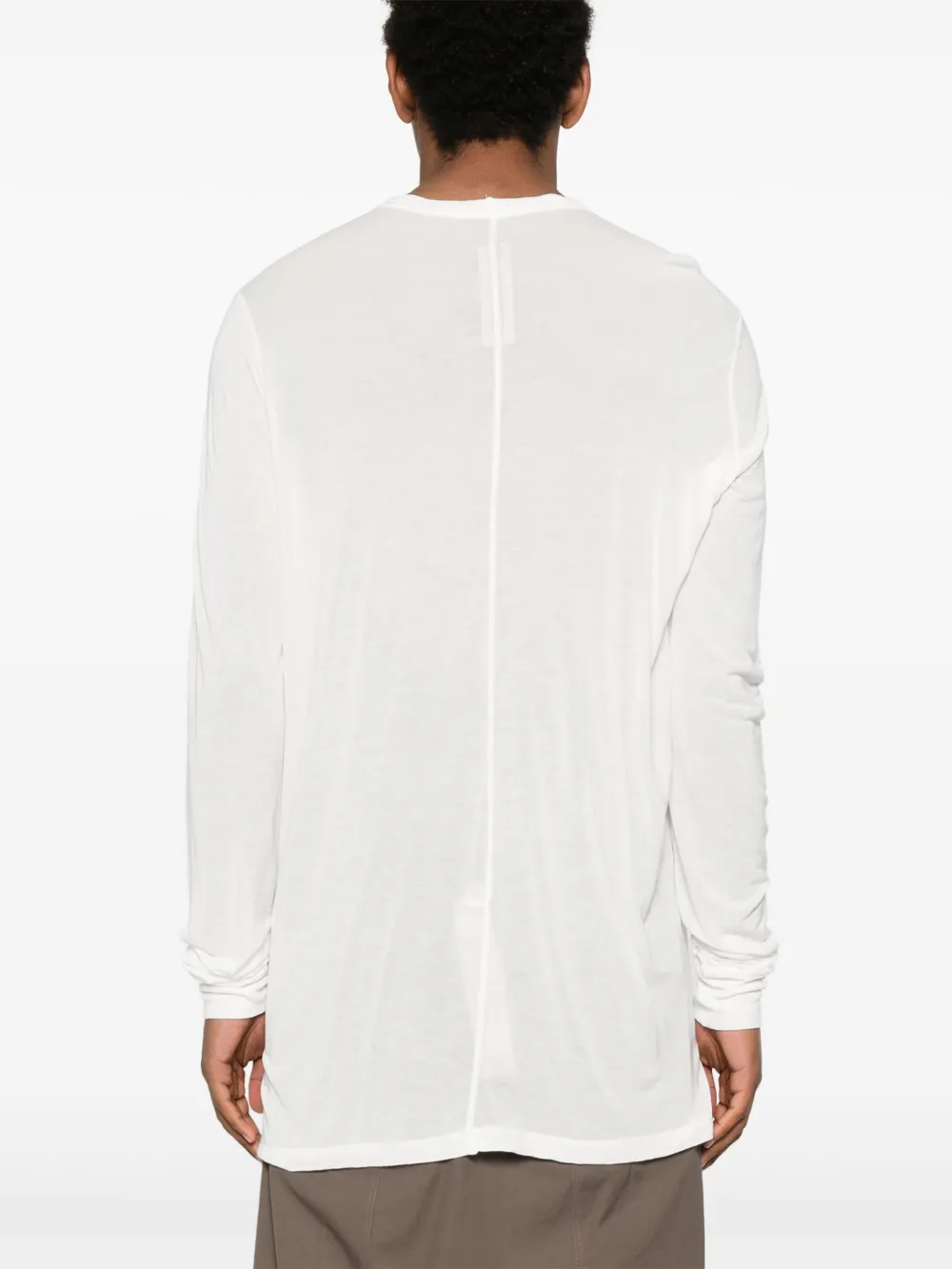 Rick Owens T-shirt met lange mouwen Wit
