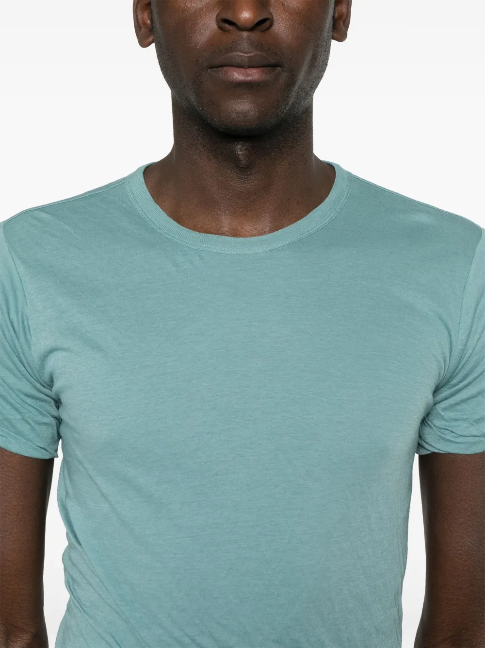 Rick Owens Effen T-shirt Blauw
