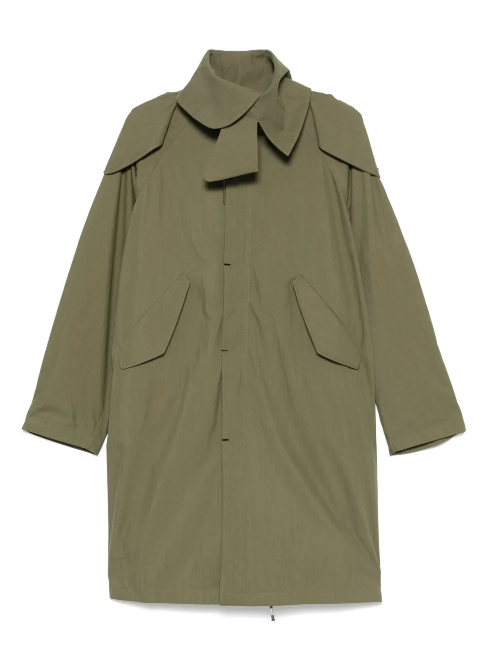 Post Archive Faction parka con capucha | verde | Image 1
