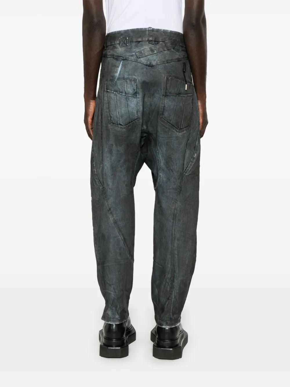 BORIS BIDJAN SABERI DISTRESSED JEANS