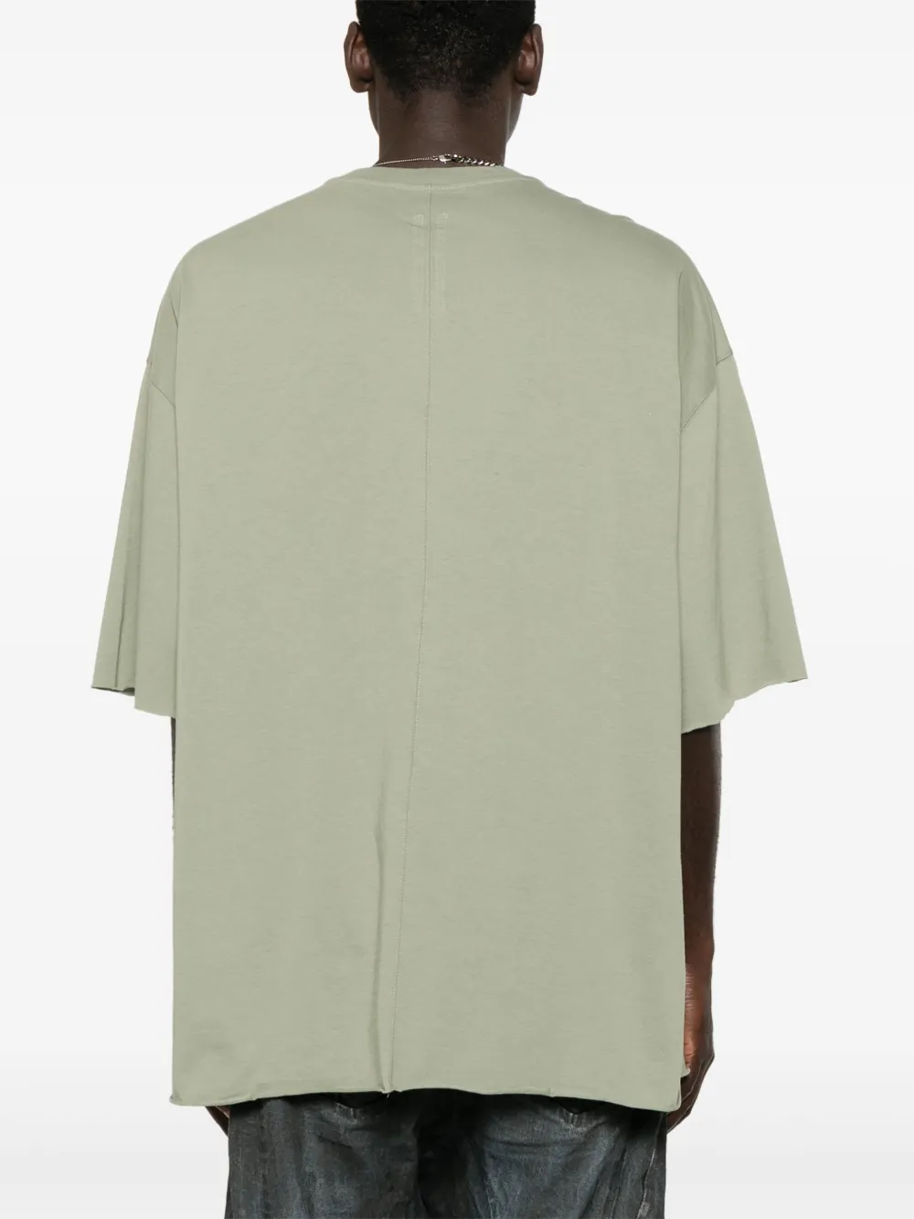 Rick Owens Effen T-shirt Groen