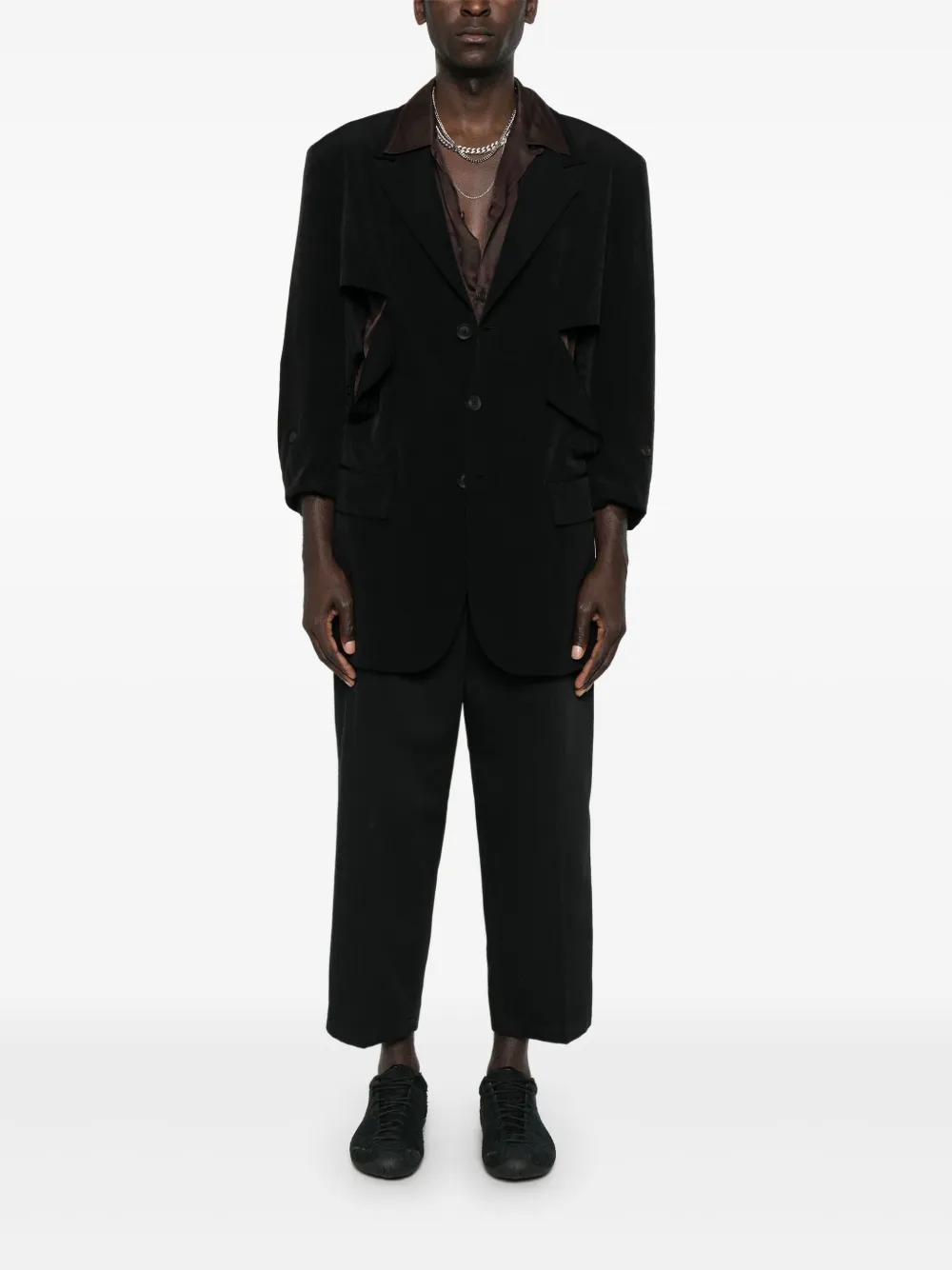 Yohji Yamamoto cut-out blazer | Blazers | Image 2
