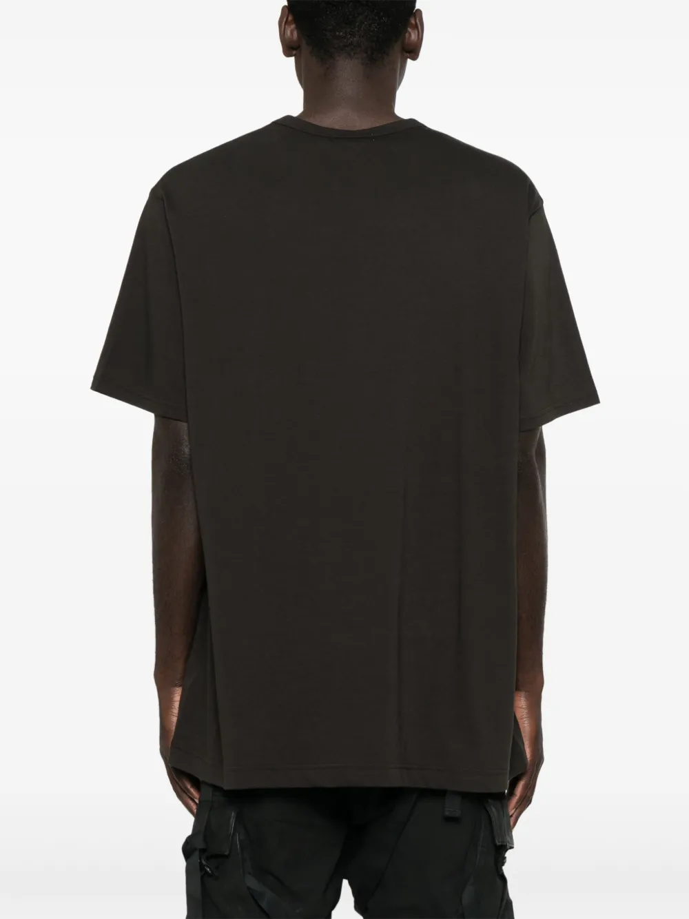 Yohji Yamamoto Katoenen T-shirt Grijs