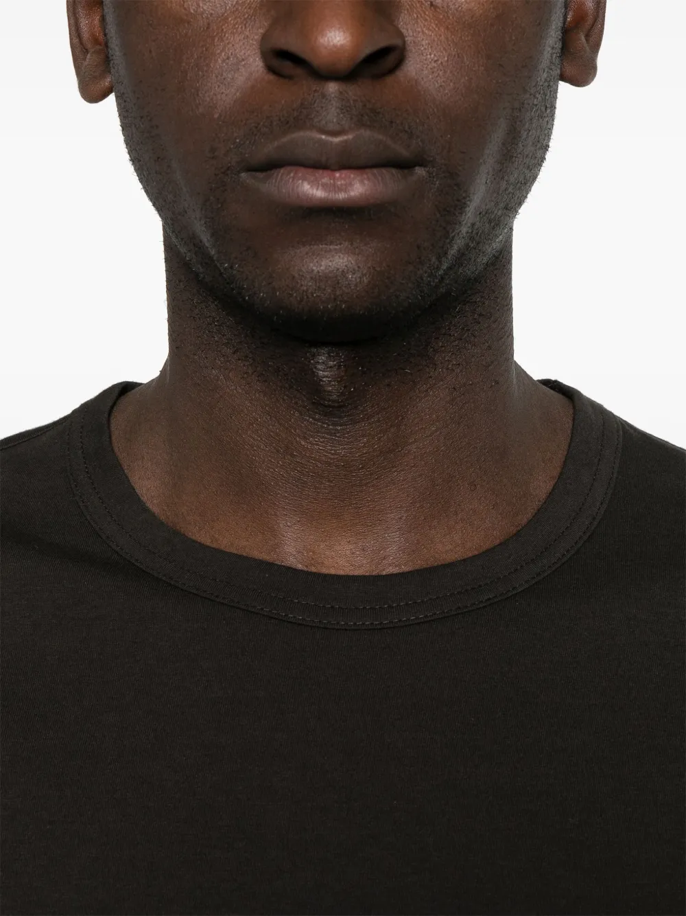 Yohji Yamamoto Katoenen T-shirt Grijs