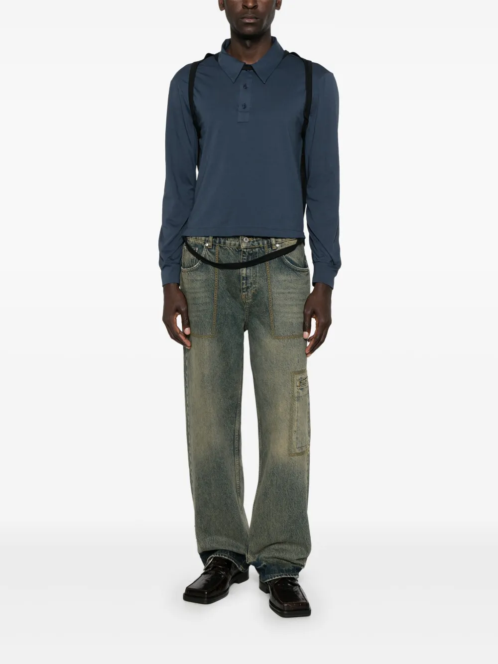 Eckhaus Latta playera tipo polo | Playeras tipo polo | Image 2